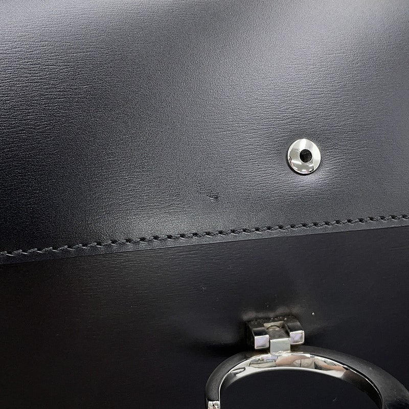 カルティエ ハンドバッグ パンテール レザー Cartier 2wayショルダーバッグ 黒