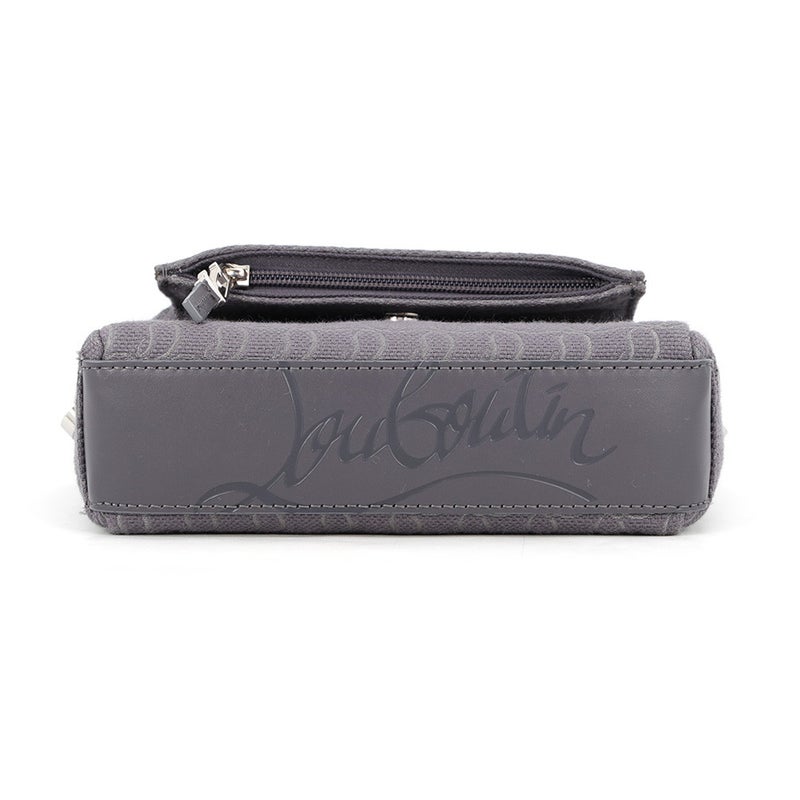 クリスチャン・ルブタン ショルダーバッグ ZIP N FLAP キャンバス 1245217I542 Christian Louboutin