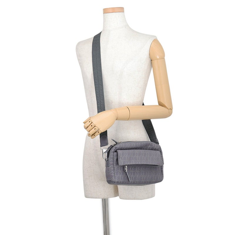 クリスチャン・ルブタン ショルダーバッグ ZIP N FLAP キャンバス 1245217I542 Christian Louboutin