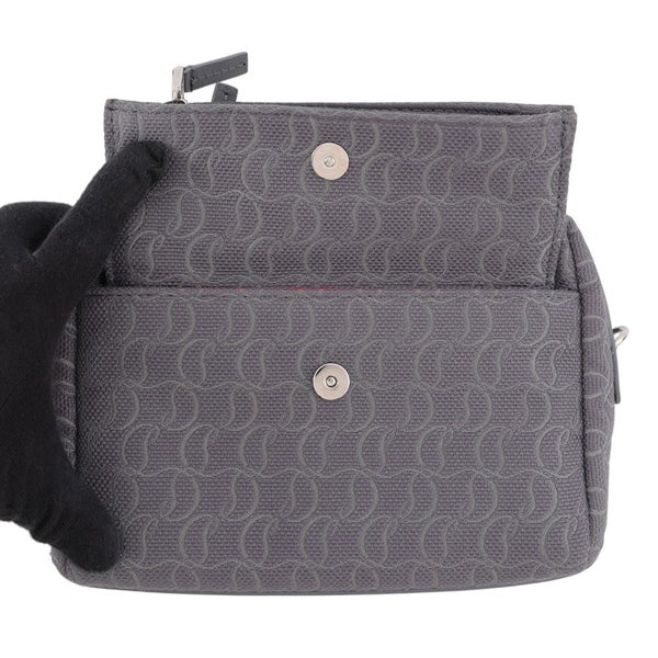 クリスチャン・ルブタン ショルダーバッグ ZIP N FLAP キャンバス 1245217I542 Christian Louboutin