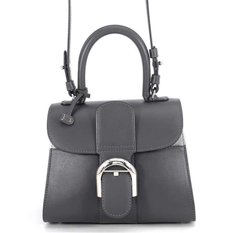 デルヴォー ハンドバッグ ブリヨン ミニ ボックスカーフレザー Delvaux 2way