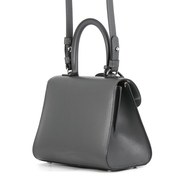 デルヴォー ハンドバッグ ブリヨン ミニ ボックスカーフレザー Delvaux 2way