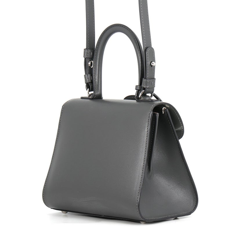 デルヴォー ハンドバッグ ブリヨン ミニ ボックスカーフレザー Delvaux 2way