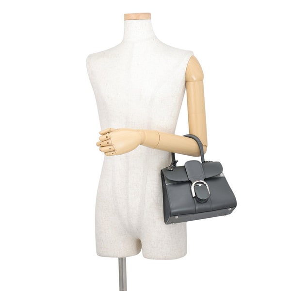 デルヴォー ハンドバッグ ブリヨン ミニ ボックスカーフレザー Delvaux 2way