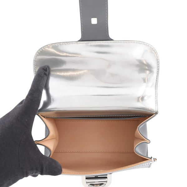 デルヴォー ハンドバッグ ブリヨン ミニ ボックスカーフレザー Delvaux 2way