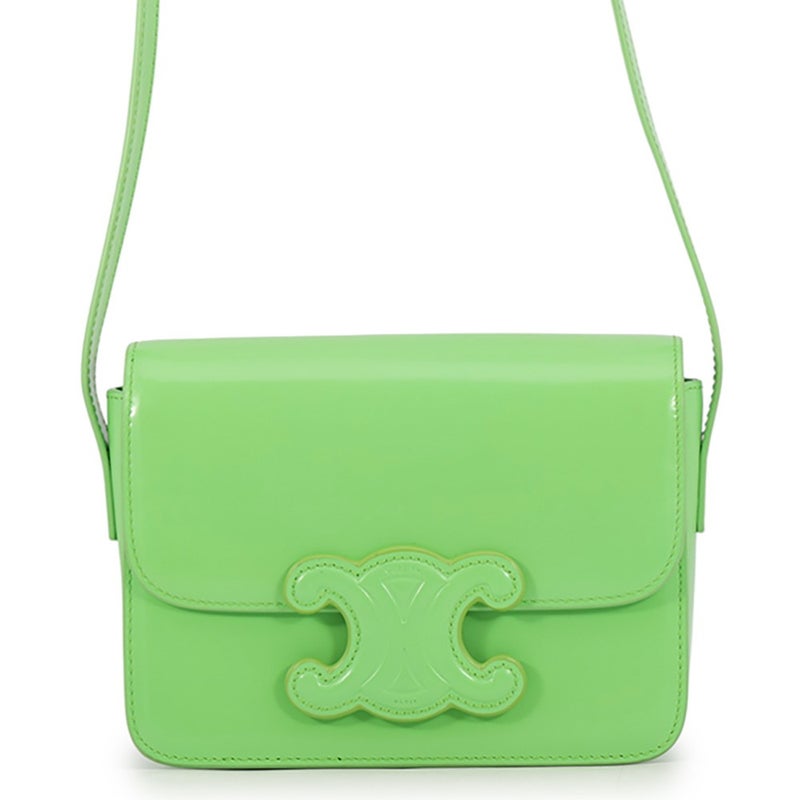 セリーヌ ショルダーバッグ ティーン キュイル トリオンフ レザー 199233 CELINE