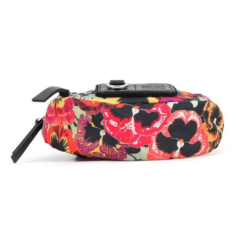 ロエベ ボディバッグ パンジー スモール ラウンド バムバッグ ジョー・ブレイナードコラボ ナイロン B664A35X01 LOEWE 黒