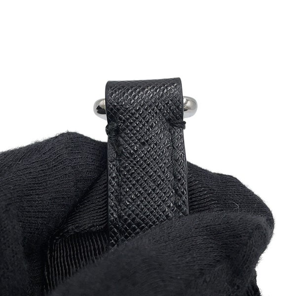 プラダ ショルダーバッグ Re-Nylon ナイロン サフィアーノレザー 2VH113 PRADA 黒