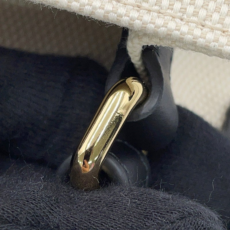 バーバリー ハンドバッグ アイコン ストライプトリム スモール トート キャンバス レザー 81214931 BURBERRY 2way