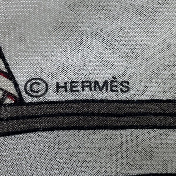 エルメス ストール トライアングル ジェアン 鞭とグリップ Fouets et Badines HERMES カシミヤ シルク 2026年秋冬