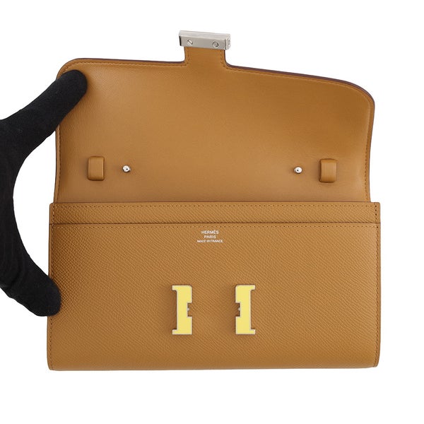 エルメス 長財布 コンスタンス トゥーゴー ロング セサミ/ラッカー金具 エプソン B刻印 HERMES