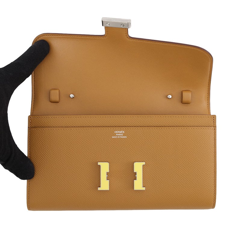 エルメス 長財布 コンスタンス トゥーゴー ロング セサミ/ラッカー金具 エプソン B刻印 HERMES