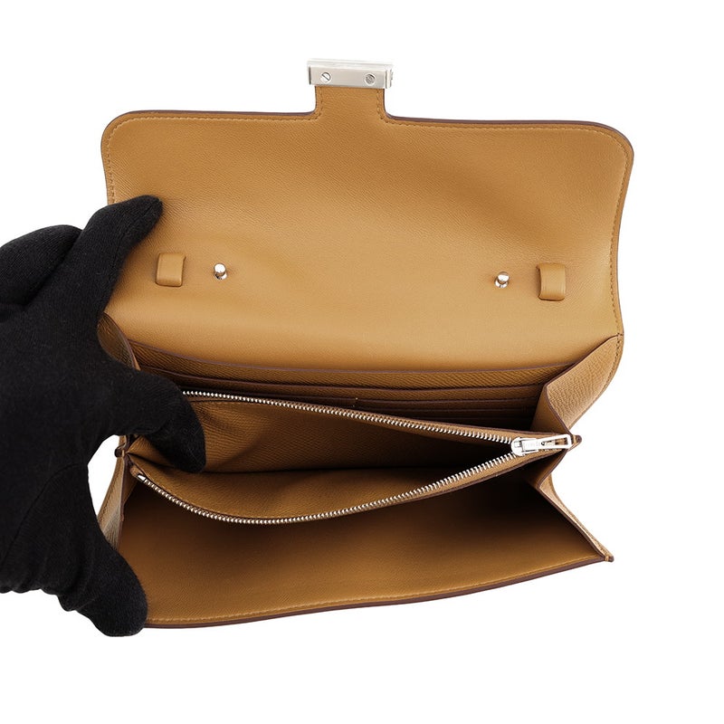 エルメス 長財布 コンスタンス トゥーゴー ロング セサミ/ラッカー金具 エプソン B刻印 HERMES