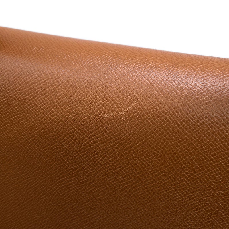 エルメス ハンドバッグ ケリー32 外縫い ゴールド/ゴールド金具 クシュベル □A刻印 HERMES ２wayショルダー