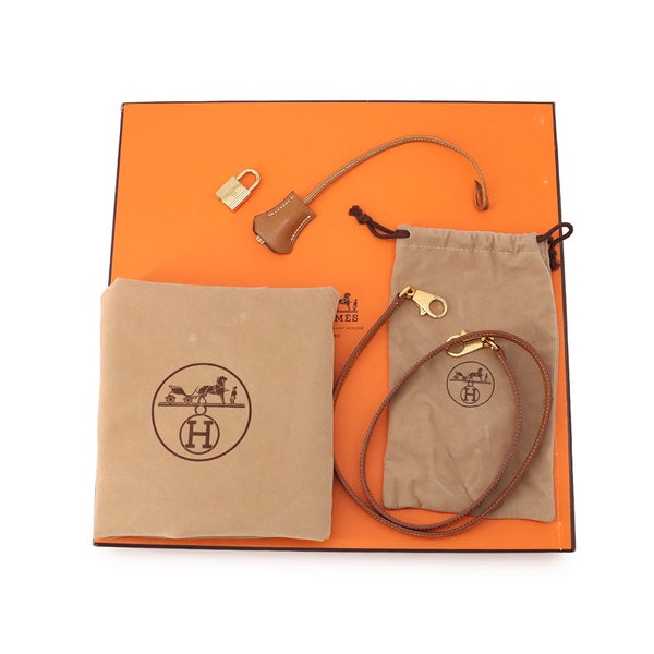 エルメス ハンドバッグ ケリー32 外縫い ゴールド/ゴールド金具 クシュベル □A刻印 HERMES ２wayショルダー