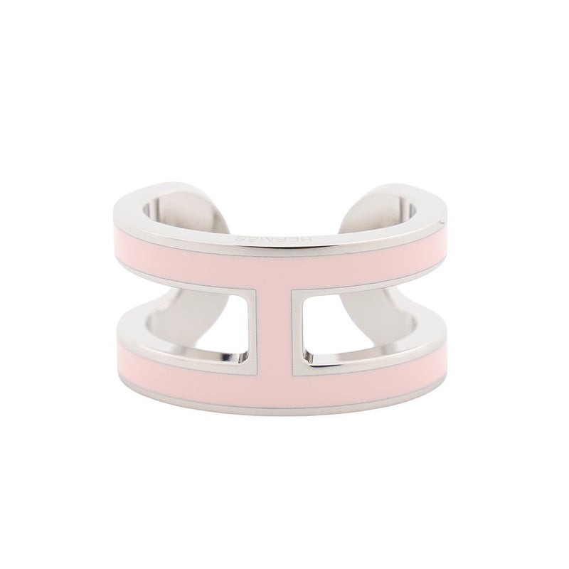 エルメス イヤーカフ ポップH ポップアッシュ ローズドラジェ/シルバー金具 HERMES アクセサリー