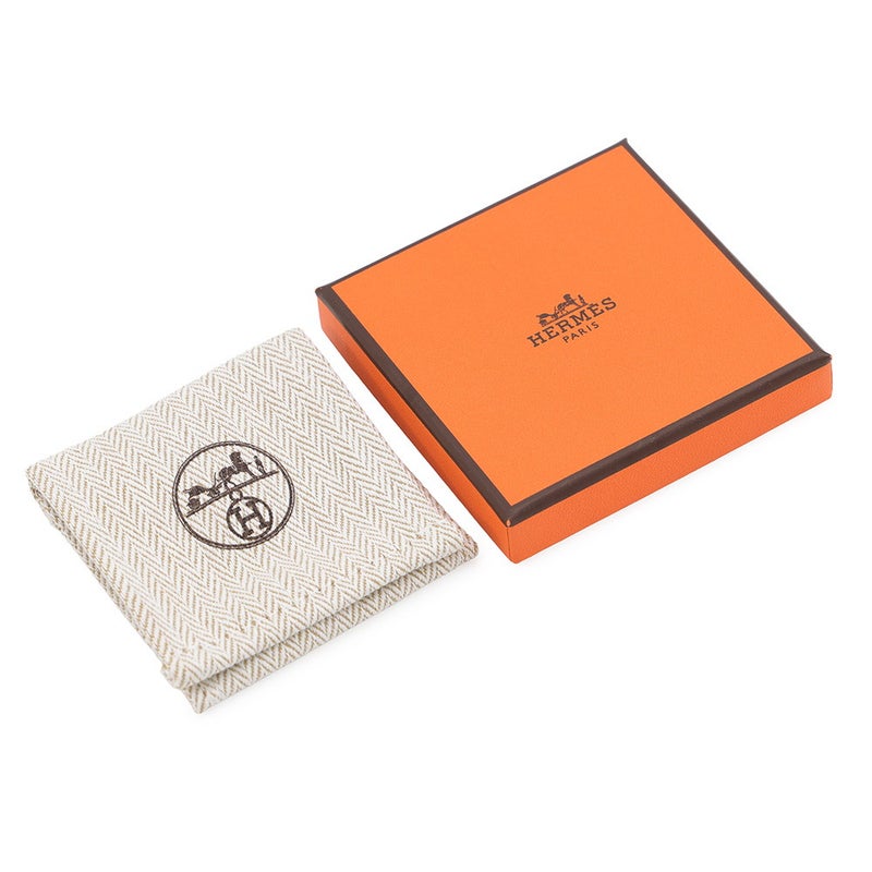 エルメス イヤーカフ ポップH ポップアッシュ ローズドラジェ/シルバー金具 HERMES アクセサリー
