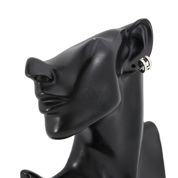 エルメス イヤーカフ ポップH ポップアッシュ ホワイト/シルバー金具 HERMES アクセサリー 白