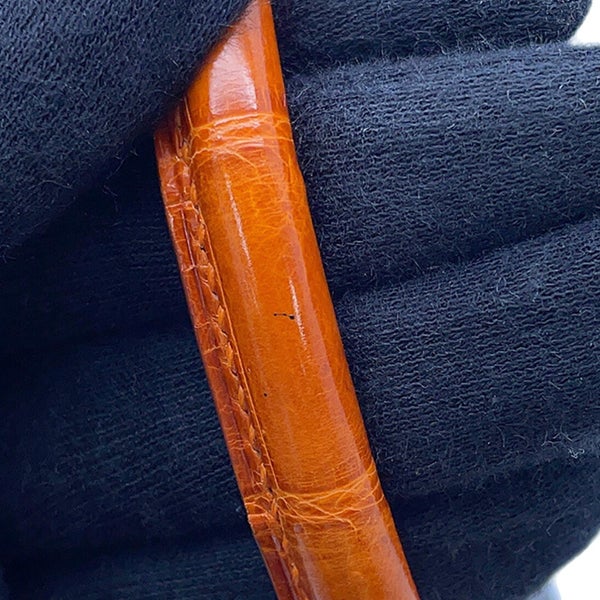エルメス バーキン25 ショコラ/オレンジ/シルバー金具 ニロティカスシャイン □K刻印 HERMES Birkin ハンドバッグ