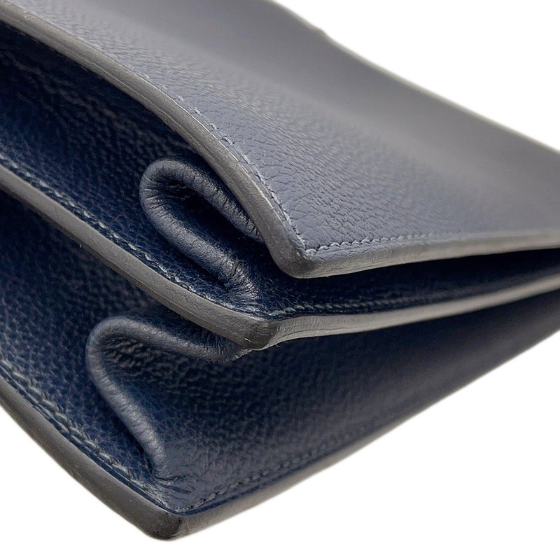 エルメス ブリーフケース サック・ア・デペッシュ41 ブルーニュイ/シルバー金具 トゴ □O刻印 メンズ