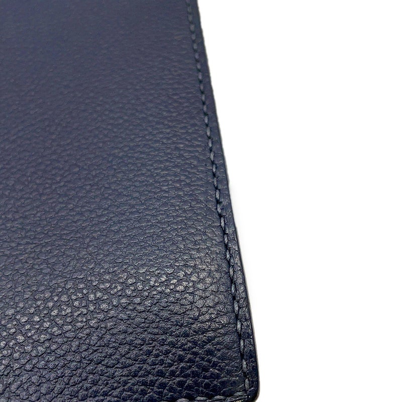 エルメス ブリーフケース サック・ア・デペッシュ41 ブルーニュイ/シルバー金具 トゴ □O刻印 メンズ