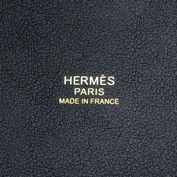 エルメス ハンドバッグ ピコタンロックPM カーゴ ブラック/ゴールド金具 スイフト/トワルエゴラン W刻印 HERMES 黒