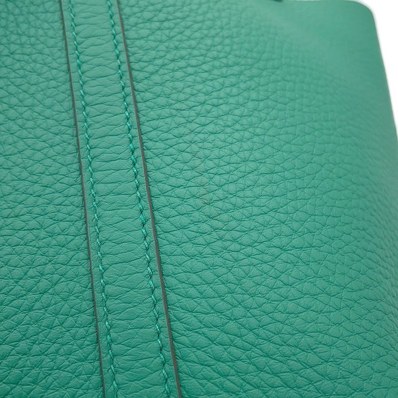 エルメス ハンドバッグ ピコタンロックPM ヴェールジェイド/シルバー金具 トリヨンクレマンス G刻印 HERMES