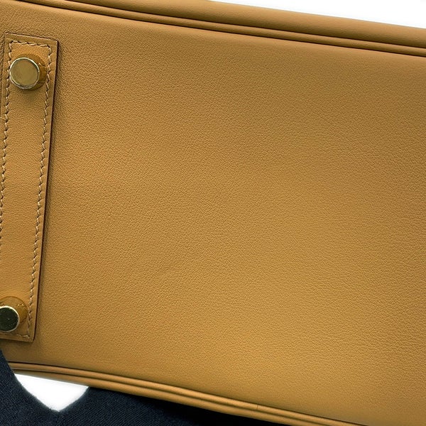 エルメス バーキン25 ビスキュイ/ゴールド金具 スイフト K刻印 HERMES Birkin ハンドバッグ