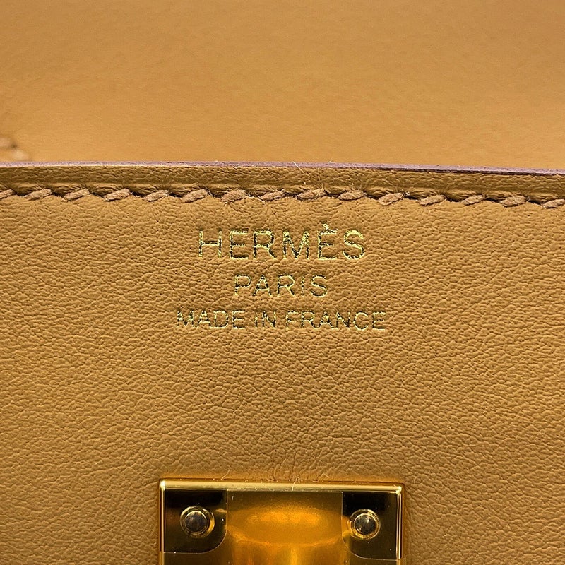 エルメス バーキン25 ビスキュイ/ゴールド金具 スイフト K刻印 HERMES Birkin ハンドバッグ