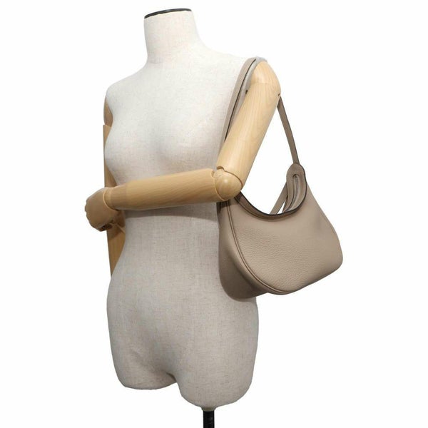 エルメス ハンドバッグ カポラル トゥルティエールグレー /シルバー金具 トゴ □F刻印 HERMES ショルダーバッグ