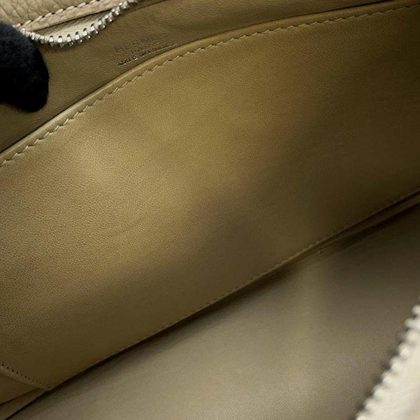 エルメス ハンドバッグ カポラル トゥルティエールグレー /シルバー金具 トゴ □F刻印 HERMES ショルダーバッグ