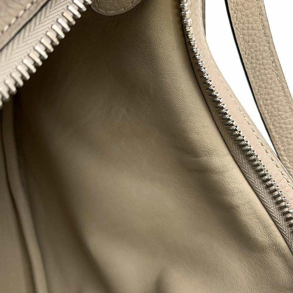 エルメス ハンドバッグ カポラル トゥルティエールグレー /シルバー金具 トゴ □F刻印 HERMES ショルダーバッグ
