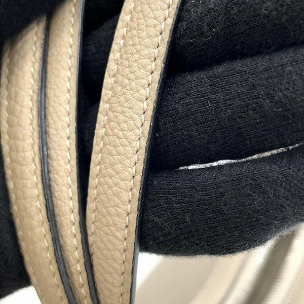 エルメス ハンドバッグ カポラル トゥルティエールグレー /シルバー金具 トゴ □F刻印 HERMES ショルダーバッグ