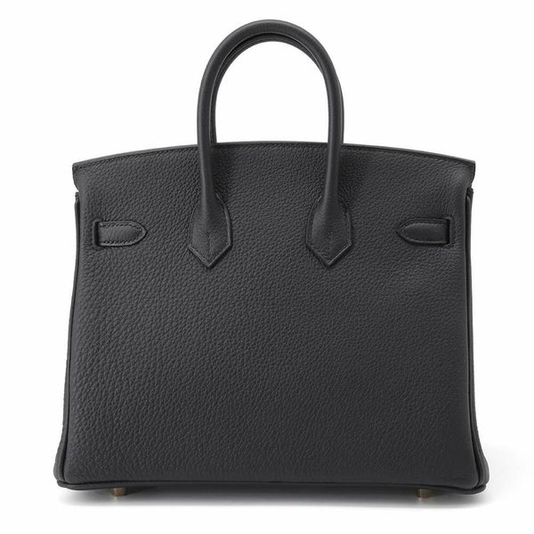 エルメス バーキン25 ブラック/ゴールド金具 トゴ B刻印 HERMES Birkin ハンドバッグ  黒