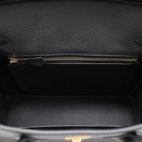 エルメス バーキン25 ブラック/ゴールド金具 トゴ B刻印 HERMES Birkin ハンドバッグ  黒