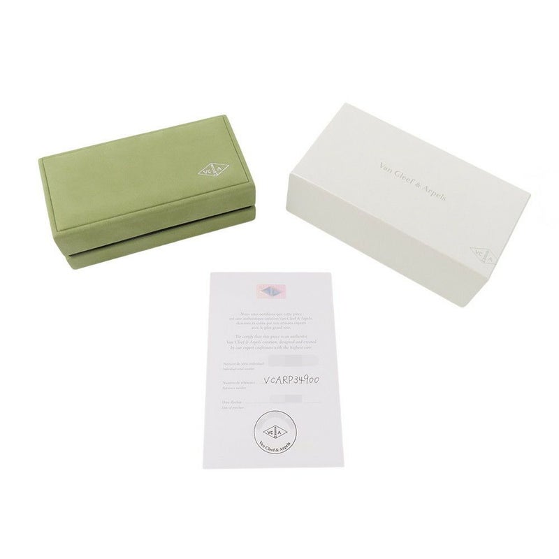 ヴァンクリーフ＆アーペル ブレスレット ヴィンテージ アルハンブラ ブレスレット 5モチーフ ブルーアゲート K18YG VCARP34900