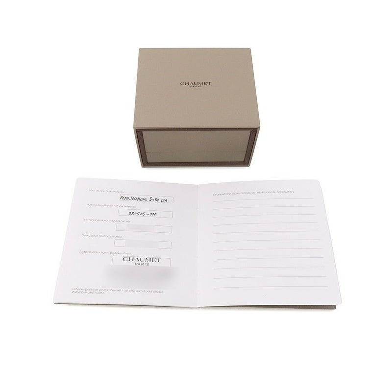 ショーメ ネックレス ジョゼフィーヌ ダイヤモンド K18PGピンクゴールド 082535 CHAUMET ペンダント ジュエリー