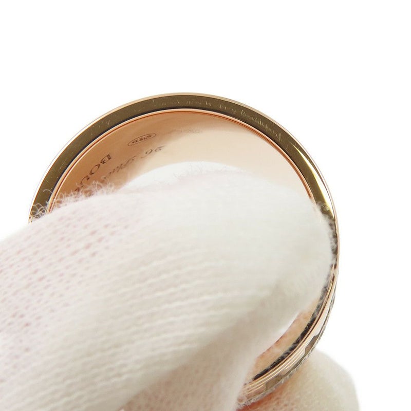 ブシュロン リング キャトル ラディアント ダイヤモンド リング ラージ ダイヤ 25P 計0.49ct K18PG/K18WG サイズ55 JRG02484