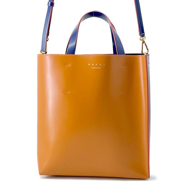 マルニ トートバッグ ミュゼオ レザー MARNI 2wayショルダーバッグ
