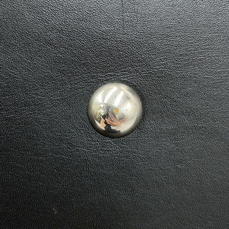 サンローランパリ ハンドバッグ クラシック・ダッフル スタッズ レザー 332424 SAINT LAURENT PARIS 2way 黒