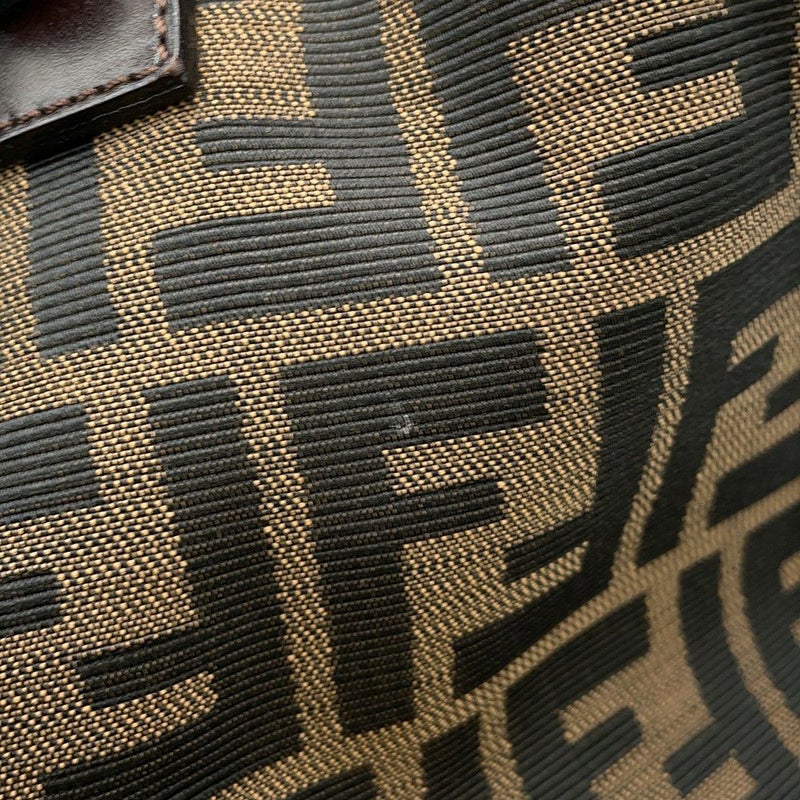 フェンディ ハンドバッグ ズッカ柄 キャンバス レザー 26693 FENDI