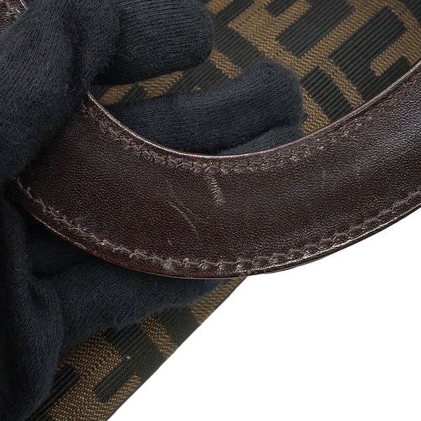 フェンディ ハンドバッグ ズッカ柄 キャンバス レザー 26693 FENDI