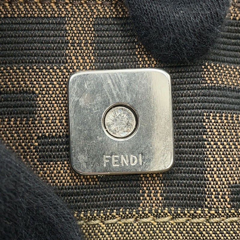 フェンディ ハンドバッグ ズッカ柄 キャンバス レザー 26693 FENDI