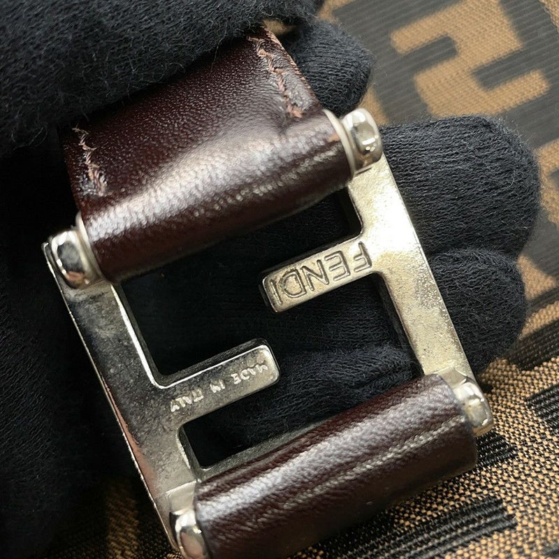 フェンディ ハンドバッグ ズッカ柄 キャンバス レザー 26693 FENDI