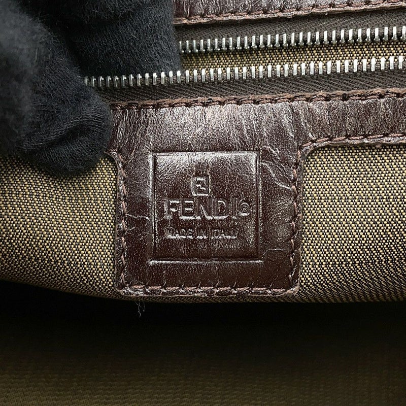 フェンディ ハンドバッグ ズッカ柄 キャンバス レザー 26693 FENDI