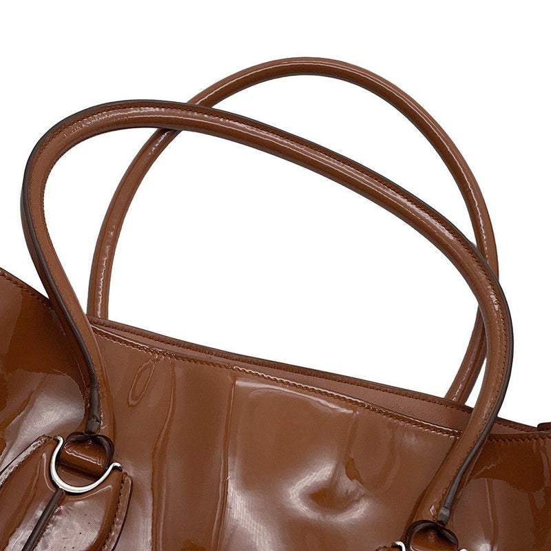 トッズ トートバッグ パテントレザー TOD'S バッグ