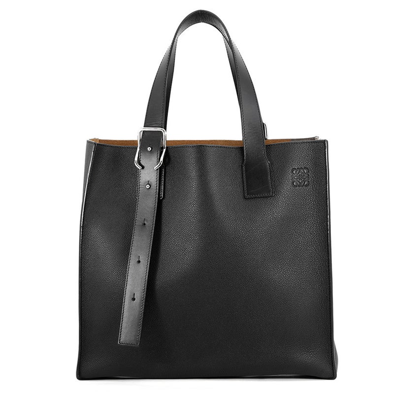 ロエベ トートバッグ バックルトート カーフレザー B692L09X01 LOEWE 黒