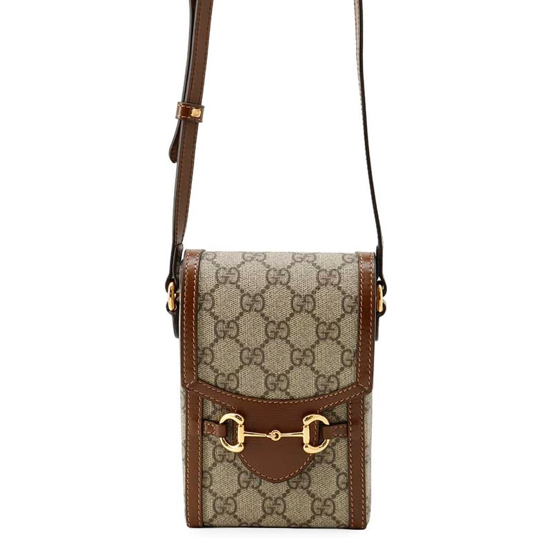 グッチ ショルダーバッグ GGスプリーム ホースビット 1955 ミニバッグ 625615 GUCCI バッグ アウトレット品