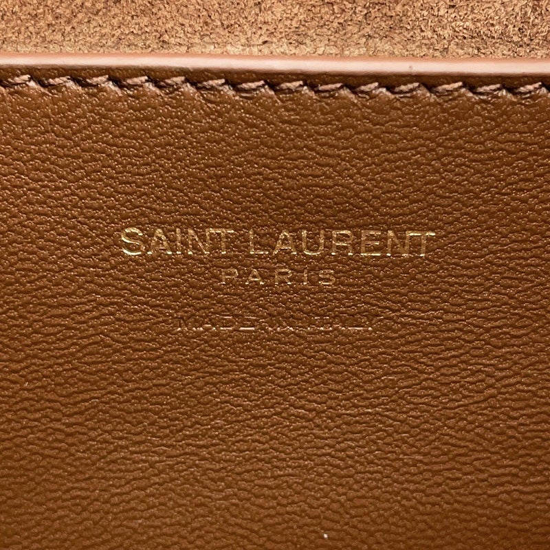 サンローランパリ ハンドバッグ LE 5 A 7 ミニ ホーボー シアリング レザー 760375 SAINT LAURENT PARIS