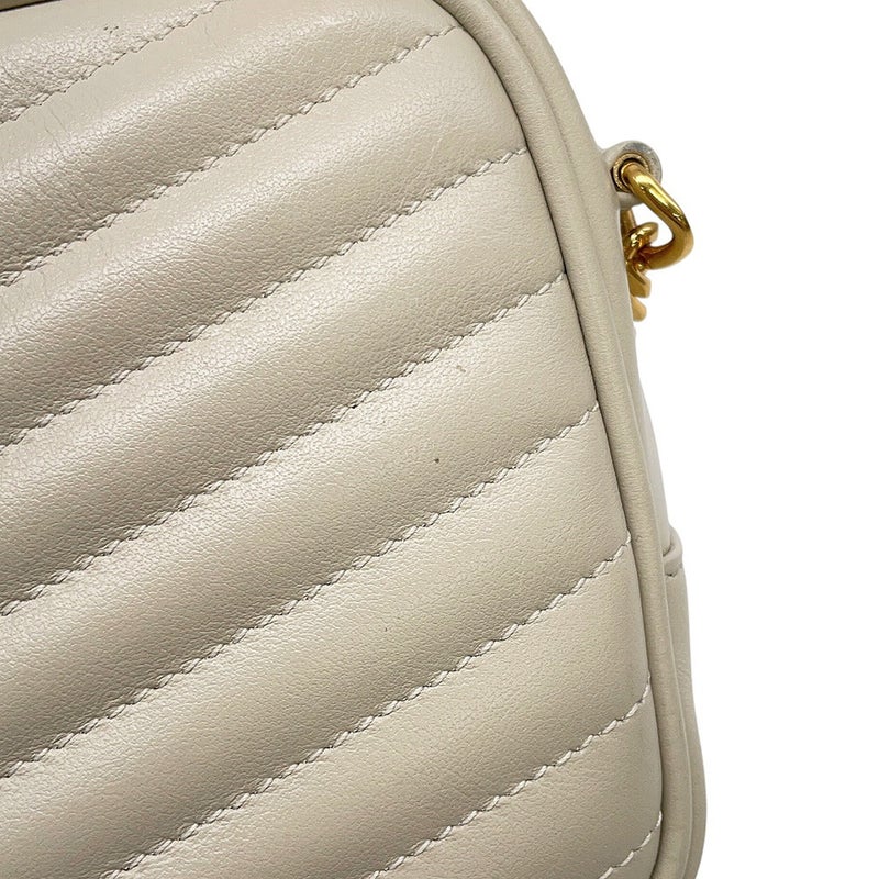 サンローランパリ ショルダーバッグ ルー ミニカメラバッグ カサンドラ YSL キルティング 748849 SAINT LAURENT PARIS
